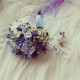 Wedding Bouquet Blue Purple Bridal Flower (Bouquet)