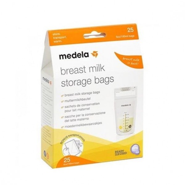 Medela Breast milk Storage Bags 25 Pcs